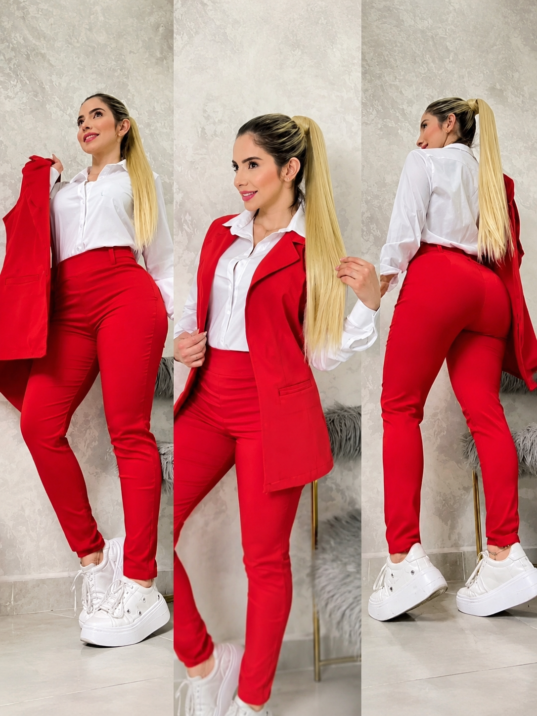 Conjunto Tres Piezas Marin